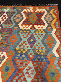 Handvävd Ull kelimmatta - 230 x 174 cm