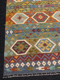 Handvävd Ull kelimmatta - 242 x 170 cm