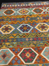 Handvävd Ull kelimmatta - 242 x 170 cm