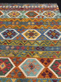 Handvävd Ull kelimmatta - 242 x 170 cm