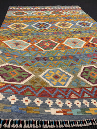 Handvävd Ull kelimmatta - 242 x 170 cm