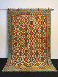 Handvävd Ull kelimmatta - 293 x 202 cm