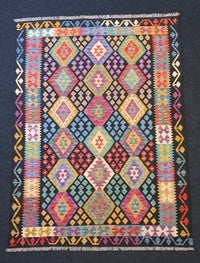 Handvävd Ull kelimmatta - 244 x 174 cm