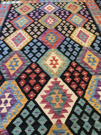 Handvävd Ull kelimmatta - 244 x 174 cm