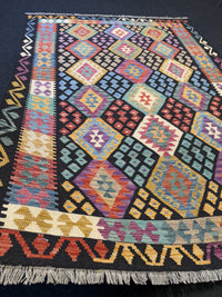 Handvävd Ull kelimmatta - 244 x 174 cm