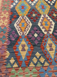 Handvävd Ull kelimmatta - 233 x 173 cm