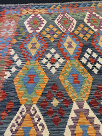 Handvävd Ull kelimmatta - 233 x 173 cm