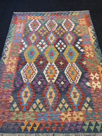 Handvävd Ull kelimmatta - 233 x 173 cm