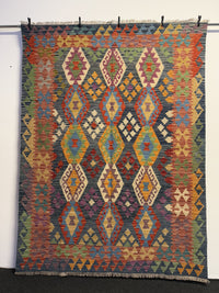 Handvävd Ull kelimmatta - 233 x 173 cm