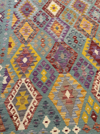 Handvävd Ull kelimmatta - 243 x 177 cm