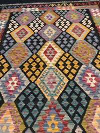 Handvävd Ull kelimmatta - 241 x 170 cm