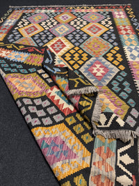 Handvävd Ull kelimmatta - 241 x 170 cm