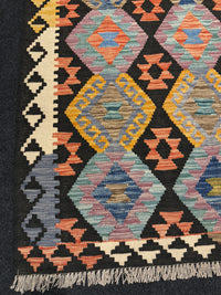 Handvävd Ull kelimmatta - 181 x 125 cm