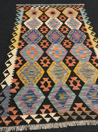 Handvävd Ull kelimmatta - 181 x 125 cm