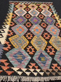 Handvävd Ull kelimmatta - 181 x 125 cm