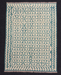 Handvävd Ull kelimmatta - 208 x 156 cm