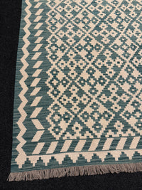 Handvävd Ull kelimmatta - 208 x 156 cm