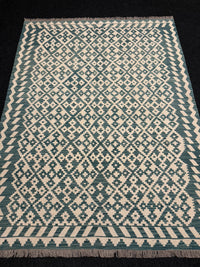 Handvävd Ull kelimmatta - 208 x 156 cm