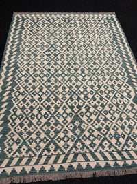 Handvävd Ull kelimmatta - 208 x 156 cm