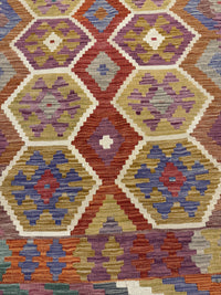 Handvävd Ull kelimmatta - 177 x 126 cm