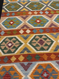 Handvävd Ull kelimmatta - 180 x 120 cm