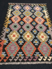 Handvävd Ull kelimmatta - 175 x 128 cm