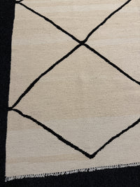 Handvävd Ull kelimmatta - 200 x 161 cm