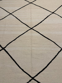 Handvävd Ull kelimmatta - 200 x 161 cm