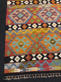 Handvävd Ull kelimmatta - 191 x 157 cm