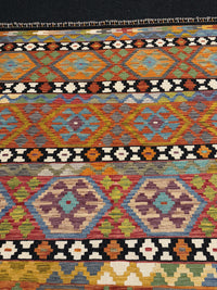 Handvävd Ull kelimmatta - 191 x 157 cm