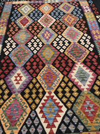 Handvävd Ull kelimmatta - 234 x 172 cm