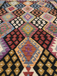 Handvävd Ull kelimmatta - 234 x 172 cm