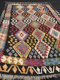 Handvävd Ull kelimmatta - 234 x 172 cm