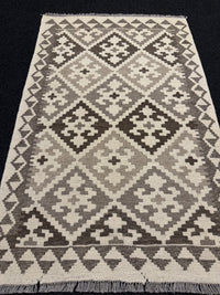 Handvävd Ull kelimmatta - 125 x 78 cm