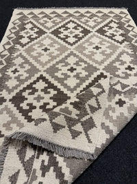 Handvävd Ull kelimmatta - 125 x 78 cm