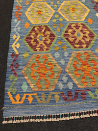 Handvävd Ull kelimmatta - 136 x 84 cm