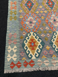 Handvävd Ull kelimmatta - 155 x 100 cm