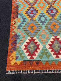 Handvävd Ull kelimmatta - 120 x 82 cm