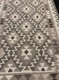 Handvävd Ull kelimmatta - 295 x 90 cm