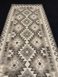 Handvävd Ull kelimmatta - 286 x 81 cm