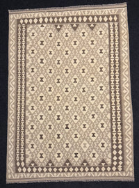 Handvävd Ull kelimmatta - 238 x 168 cm