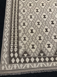 Handvävd Ull kelimmatta - 238 x 168 cm