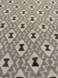 Handvävd Ull kelimmatta - 238 x 168 cm