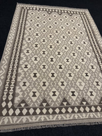 Handvävd Ull kelimmatta - 238 x 168 cm