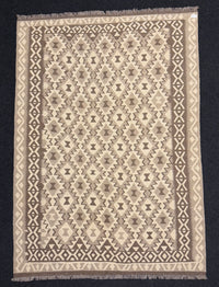 Handvävd Ull kelimmatta - 242 x 170 cm