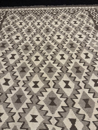 Handvävd Ull kelimmatta - 242 x 170 cm