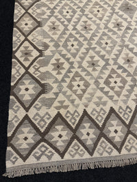 Handvävd Ull kelimmatta - 245 x 172 cm