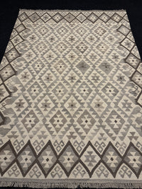 Handvävd Ull kelimmatta - 245 x 172 cm