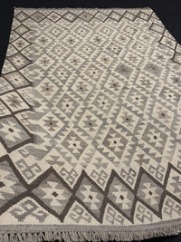 Handvävd Ull kelimmatta - 245 x 172 cm