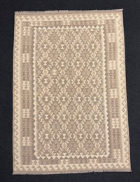 Handvävd Ull kelimmatta - 246 x 174 cm